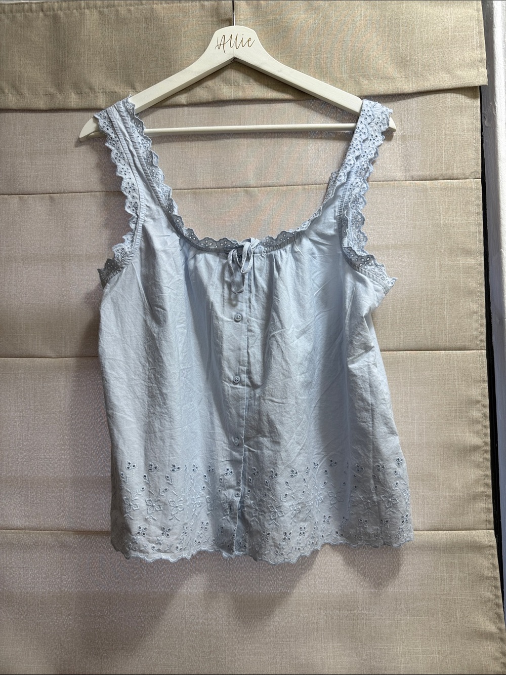 GAP Eyelet Lace Tank Top